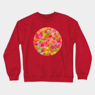 Sugar Candy Gumdrops Crewneck Sweatshirt